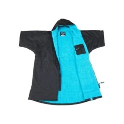 Advance Short Sleeve Black/Blue Robe