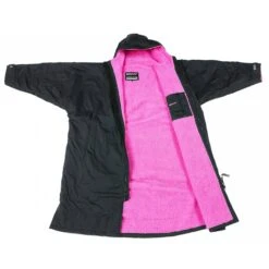 Long Sleeved Advanced Robe Black/ Pink