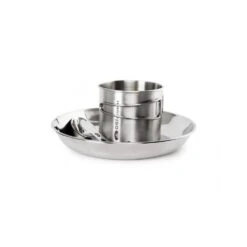 GSI Outdoors Glacier Stainless 1 Person Kit -Sports Rowing Gear gsi outdoors glacier stainless 1 person kit p4526 26624 image