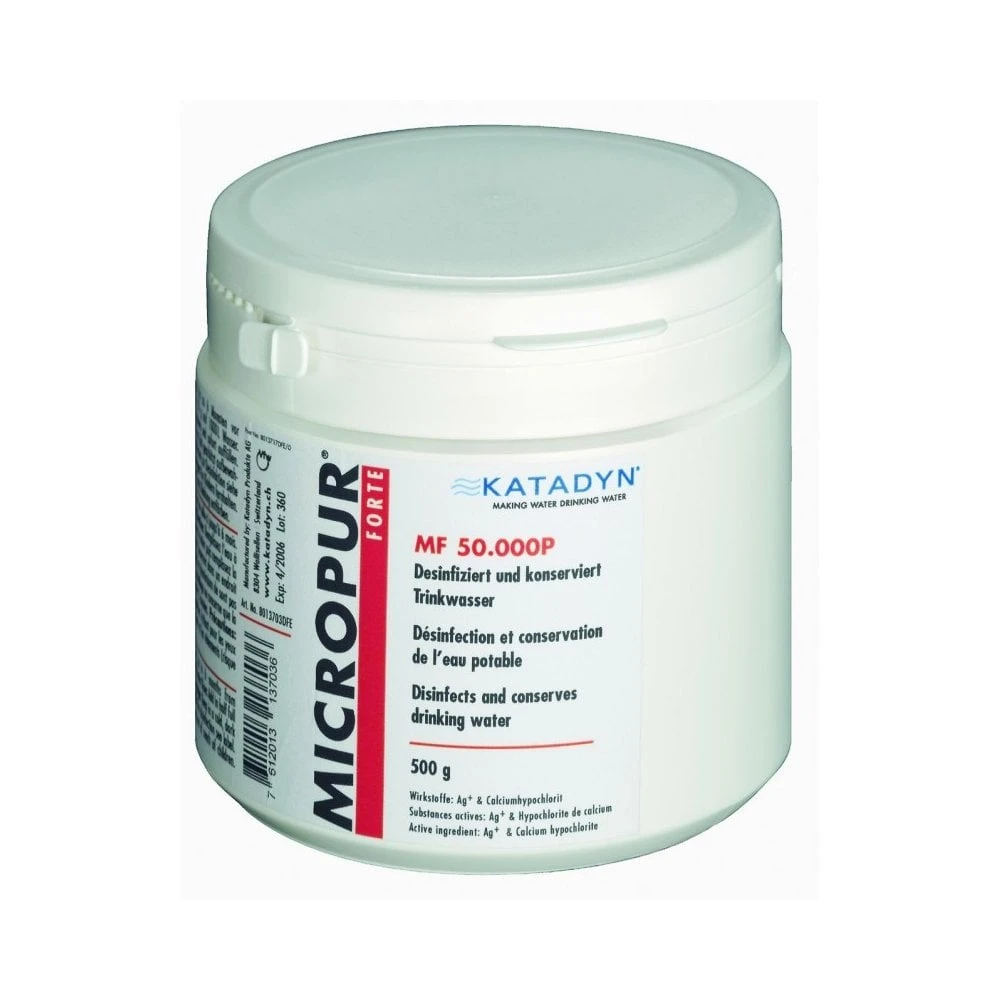 Katadyn Micropur Forte Powder 500g 1 Katadyn Micropur Forte Powder 500g