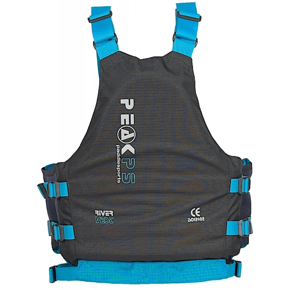 PEAK River Vest 2022 Mens And Ladies Black 2 PEAK River Vest 2022 Mens And Ladies Black - Image 2