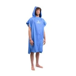SURFLOGIC Quick-dry Poncho - Microfiber Blue